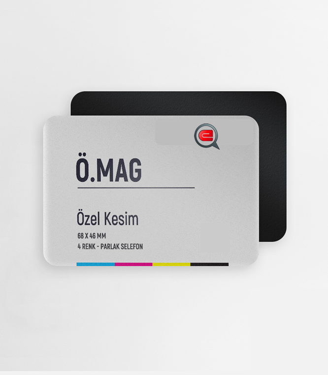 Ö.MAG Oval Kesim Magnet